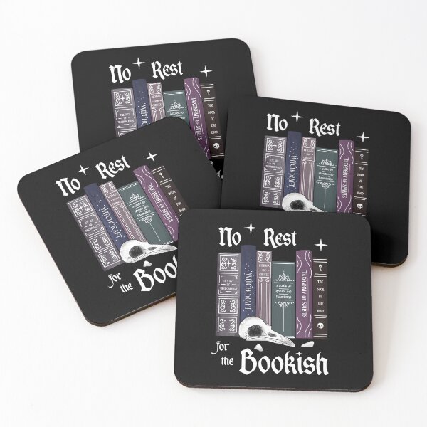 Item preview, No Rest For The Bookish designed and sold by witchlingart.