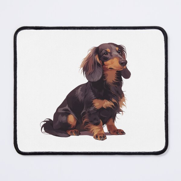 Item preview, Long-Haired Dachshund designed and sold by SMARTKIT  DESIGNAGENCY.
