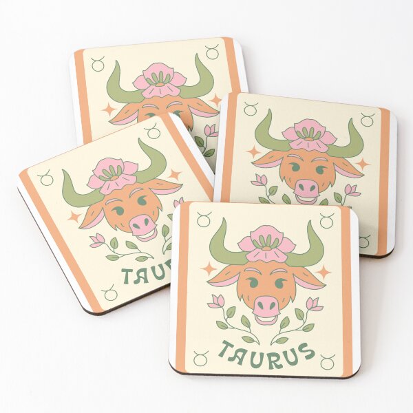 Item preview, Taurus tarot card design sticker astrology signs designed and sold by ELLIE COLE CO..