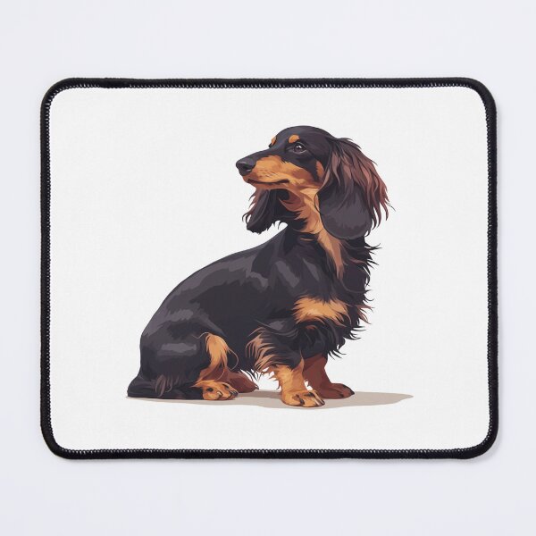 Item preview, Long-Haired Dachshund designed and sold by SMARTKIT  DESIGNAGENCY.