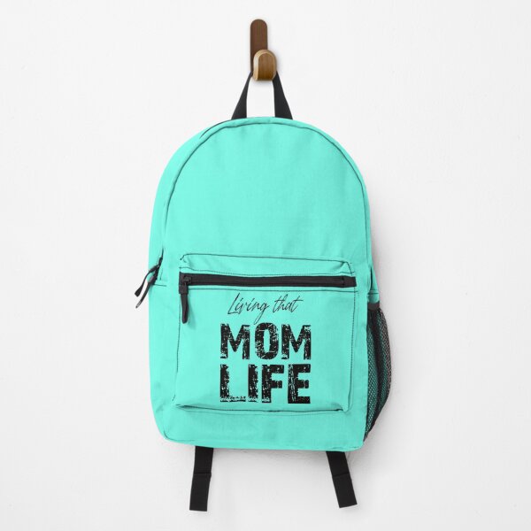 Item preview, Living That MOM LIFE – Bold, Stylish Motherhood Statement Black Text designed and sold by FaeryNuff.