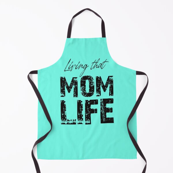 Item preview, Living That MOM LIFE – Bold, Stylish Motherhood Statement Black Text designed and sold by FaeryNuff.