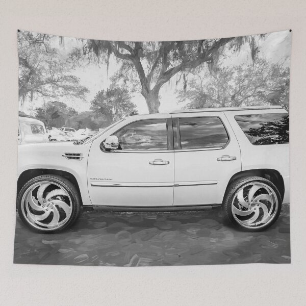 Item preview, 2014 White Cadillac Escalade ESV Platinum X108 designed and sold by RichFrancoCars.