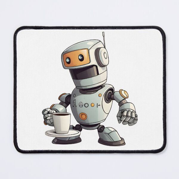 Item preview,  Futuristic Robot Coffee Lover tshirt designed and sold by beyond-canvas.