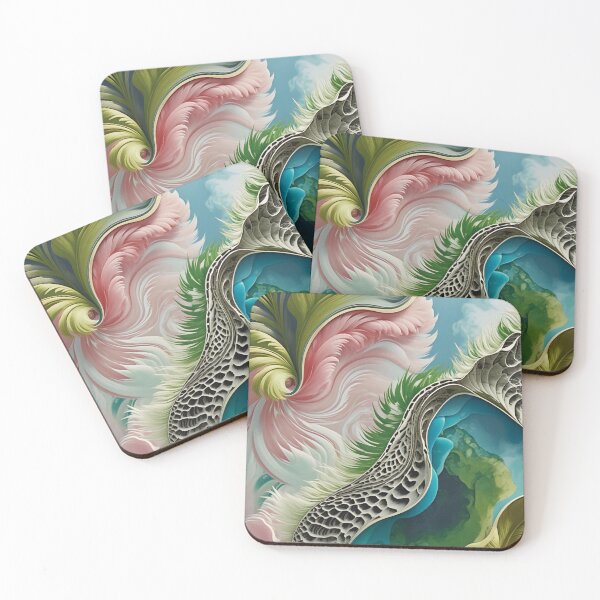 Item preview, Vibrant Abstract Kaleidoscope: Wearable Art for Every Space  designed and sold by nadeem4design.