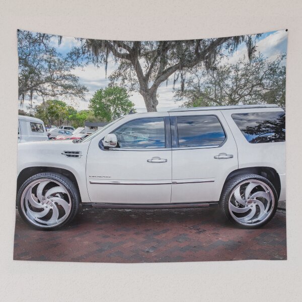 Item preview,  2014 White Cadillac Escalade ESV Platinum X109 designed and sold by RichFrancoCars.
