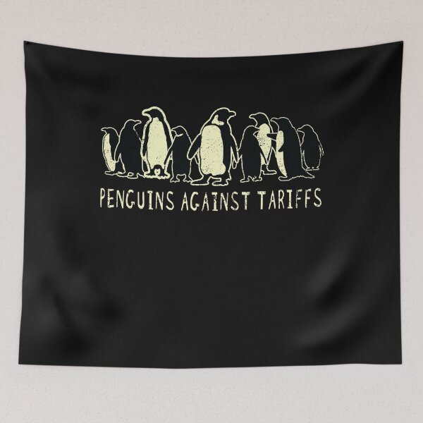Item preview, Penguins Against Tariffs designed and sold by MackenzieBin.