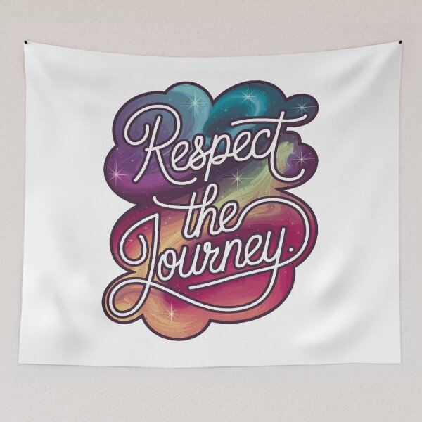 Item preview, Respect The Journey designed and sold by ZAIKY DREAMS.