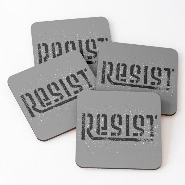 Item preview, RESIST Censored Style Graphic | Blurred Protest Message Design designed and sold by lxmag.