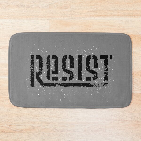 Item preview, RESIST Censored Style Graphic | Blurred Protest Message Design designed and sold by lxmag.