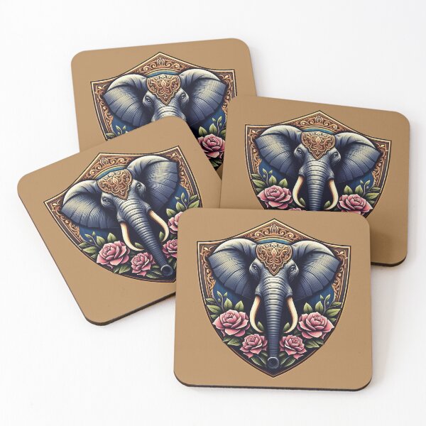 Item preview, BEAUTIFUL HINDU ELEPHANT HEAD SHIELD (#AF8150) designed and sold by Marlon Oseguera.