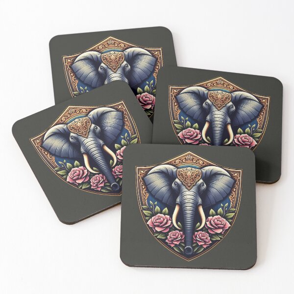 Item preview, BEAUTIFUL HINDU ELEPHANT HEAD SHIELD (#282925) designed and sold by Marlon Oseguera.