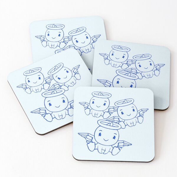 Item preview, 3 ducks angel friends halo holy team flying birds designed and sold by shirt-o-mat.