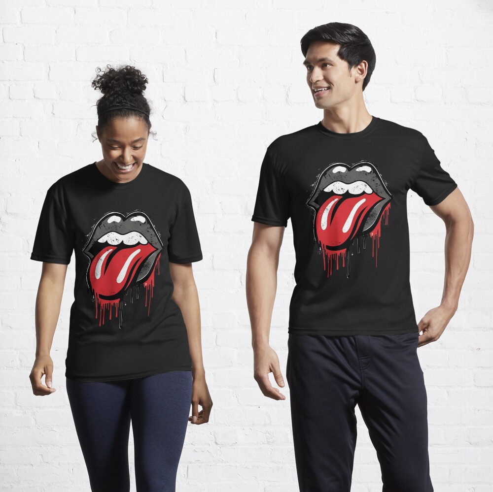Rock lips Sticker