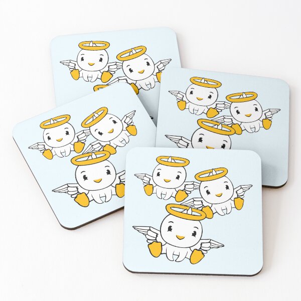 Item preview, 3 ducks angel friends halo holy team flying birds designed and sold by shirt-o-mat.