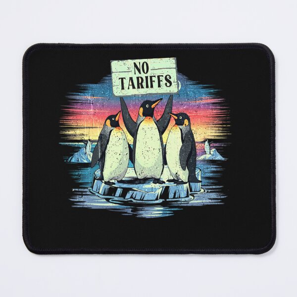 Item preview, Funny Penguins NO TARIFFS Taxes designed and sold by MackenzieBin.