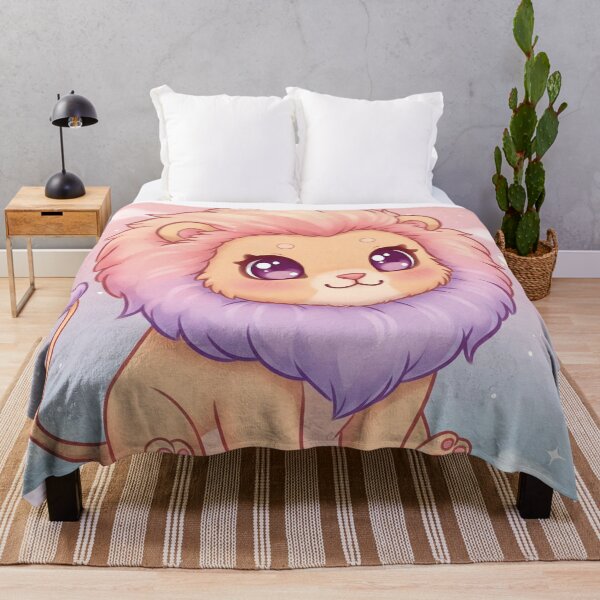 Item preview, Lion kawaii Pink color designed and sold by MerlinWear.