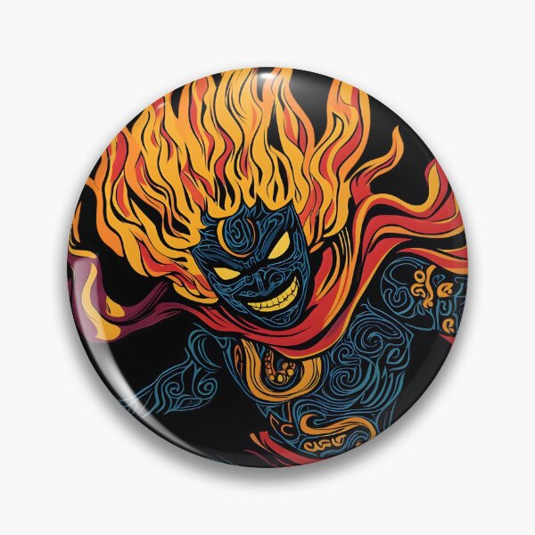 Item preview, Infernal Warrior – Mystical Fire Spirit Art designed and sold by Field-23.