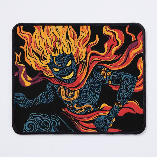 Item preview, Infernal Warrior – Mystical Fire Spirit Art designed and sold by Field-23.