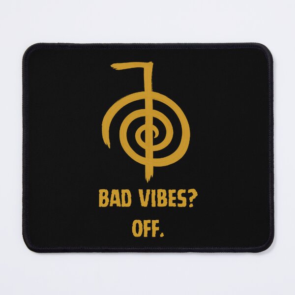 Item preview, Bad Vibes Off – Cho Ku Rei Symbol designed and sold by PranaLume.
