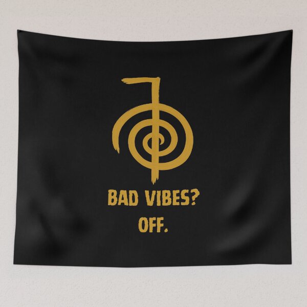 Item preview, Bad Vibes Off – Cho Ku Rei Symbol designed and sold by PranaLume.