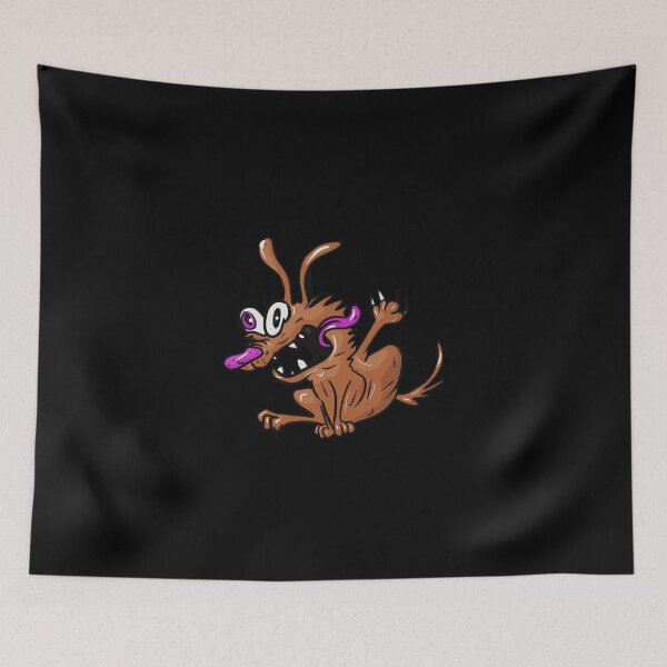 Item preview, Stylish brown crazy dog designed and sold by Joncasmiart.