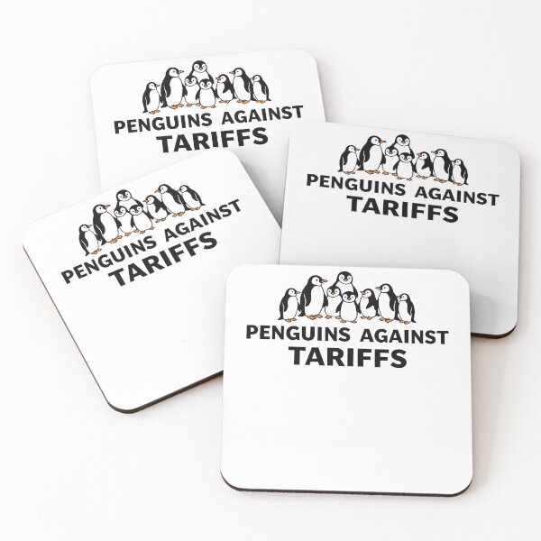 Item preview, Penguins Against Tariffs Anti Tariffs designed and sold by varioarts.