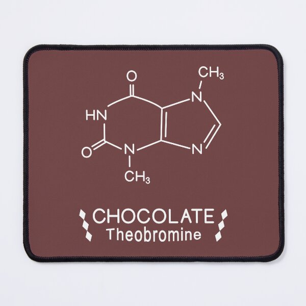 Item preview, Chocolate Molecule Theobromine Chemical Formula designed and sold by Isma Saleem.