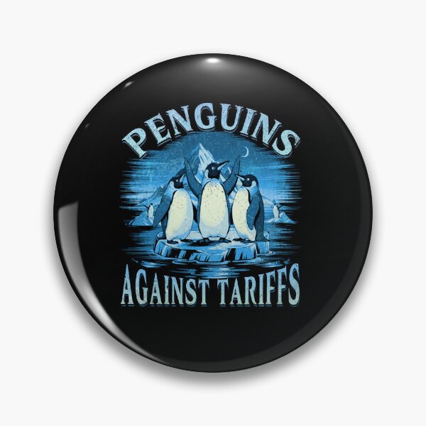Item preview, Funny Penguins Against Tariffs Sarcastic Saying Meme designed and sold by MackenzieBin.