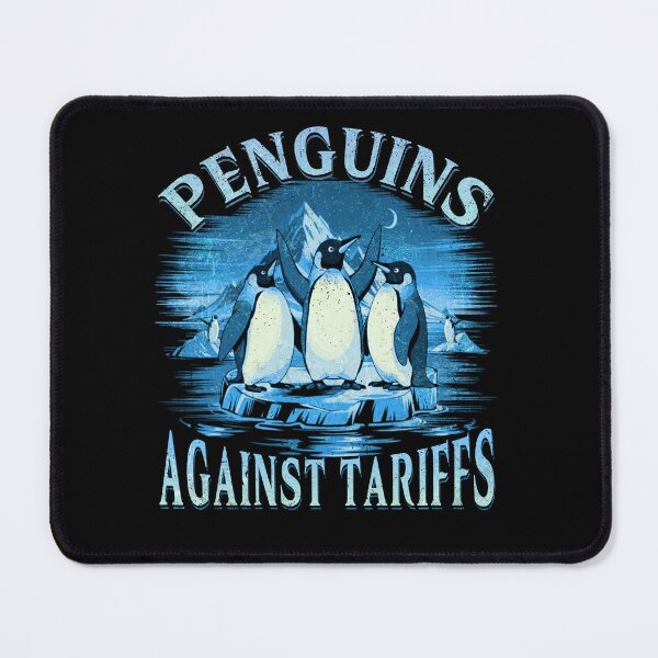 Item preview, Funny Penguins Against Tariffs Sarcastic Saying Meme designed and sold by MackenzieBin.