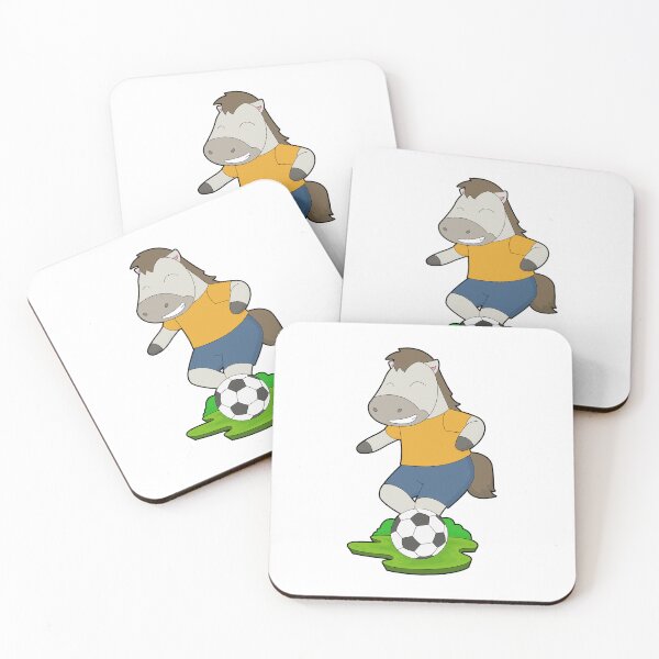 Artikelvorschau, Pferd Fußballspieler Fußball entworfen und verkauft von Snabdesign84.
