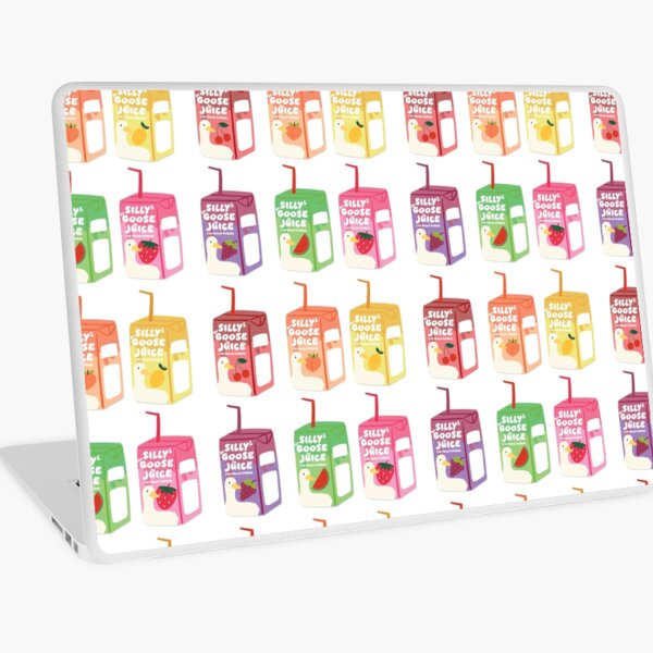 Silly Goose Juice Flavors Laptop Skin