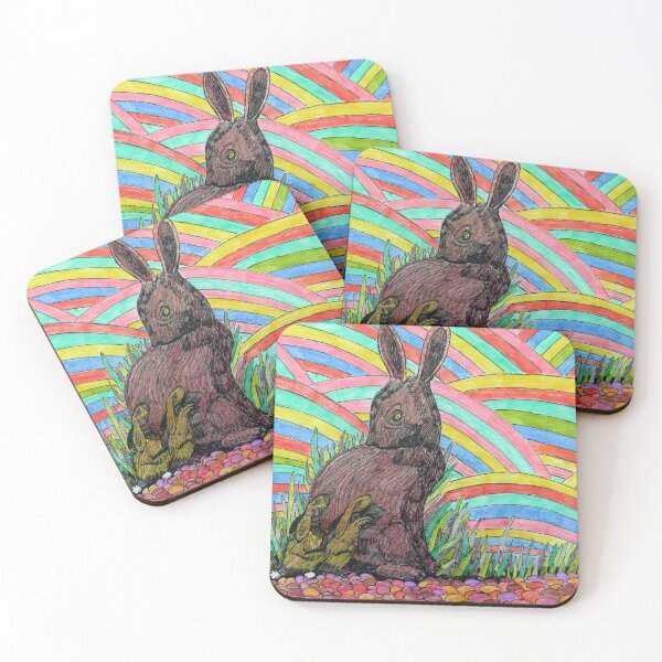 Item preview, 960 - EASTER BUNNIES - DAVE EDWARDS - MIXED MEDIA - 2025 designed and sold by BLYTHART.
