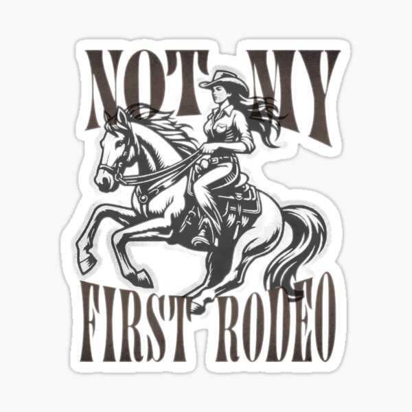 Item preview, Western Rodeo Cowgirl  designed and sold by Art-Z-Designs.