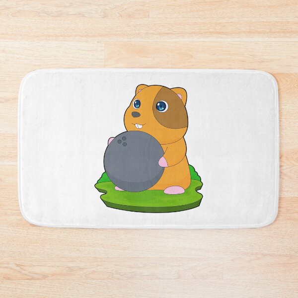 Item preview, Hamster Bowling Bowling ball designed and sold by Snabdesign84.