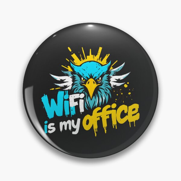 Item preview, Wifi is my office Eagle designed and sold by FoxyJags.