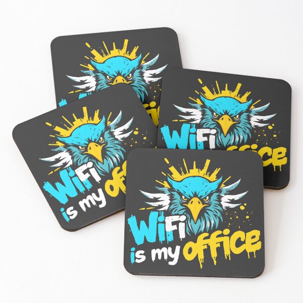 Item preview, Wifi is my office Eagle designed and sold by FoxyJags.