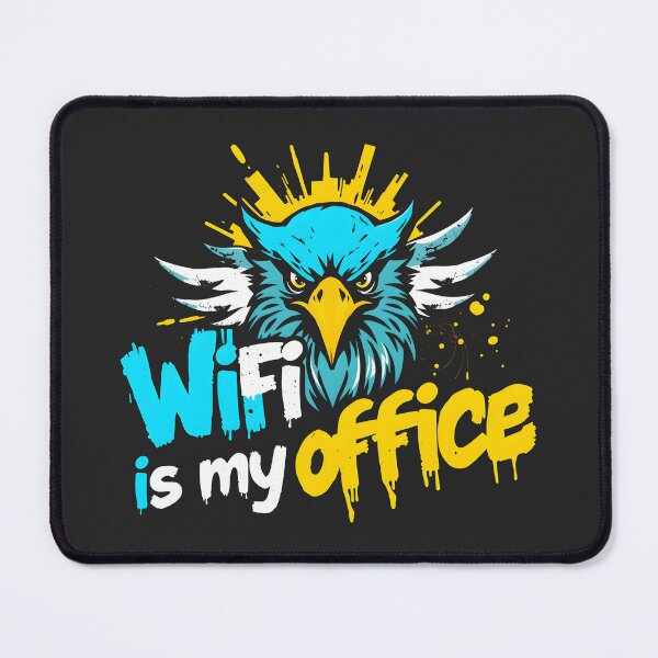 Item preview, Wifi is my office Eagle designed and sold by FoxyJags.