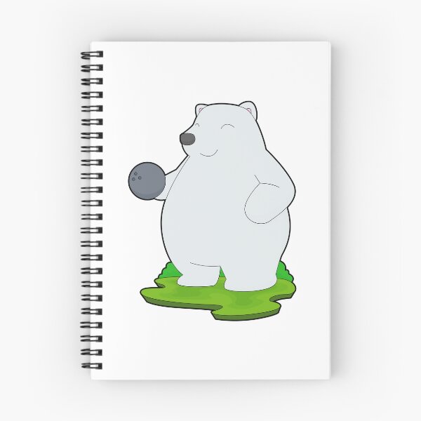 Item preview, Polar bear Bowling Bowling ball designed and sold by Snabdesign84.