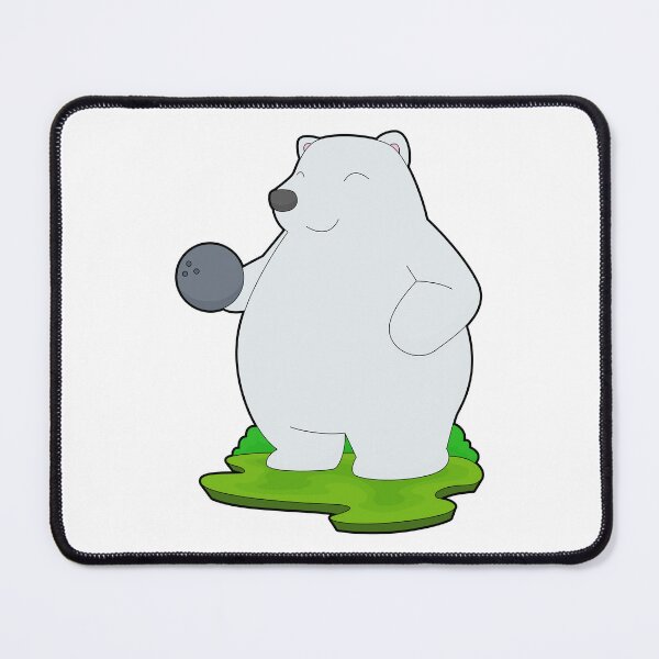 Item preview, Polar bear Bowling Bowling ball designed and sold by Snabdesign84.