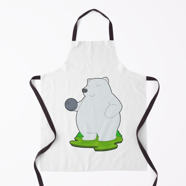 Item preview, Polar bear Bowling Bowling ball designed and sold by Snabdesign84.