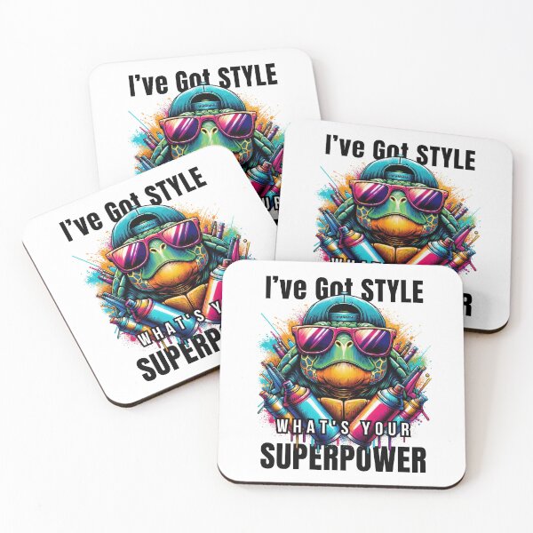 Item preview, Graffiti Turtle - Street Art Superpower designed and sold by QuirkySpark.