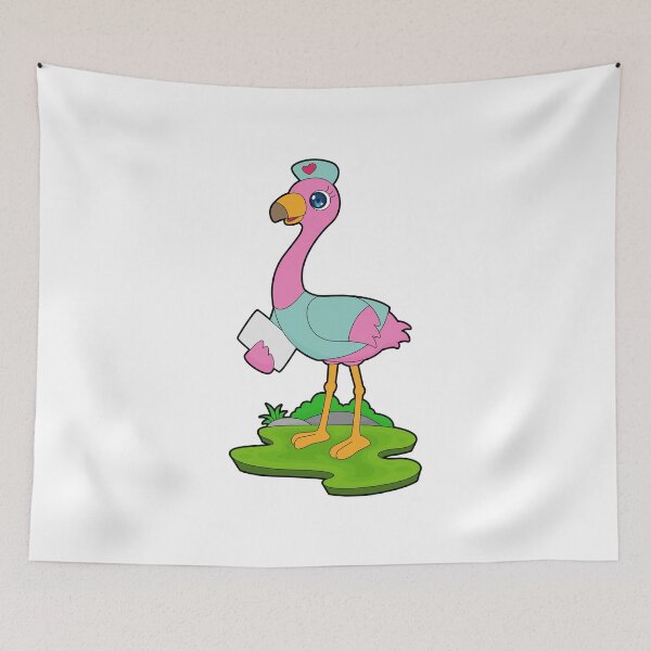 Item preview, Flamingo Nurse designed and sold by Snabdesign84.