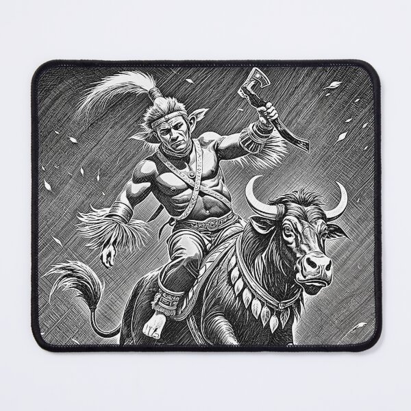 Item preview, Gorokk the Bullrider designed and sold by NickTaroDesign.