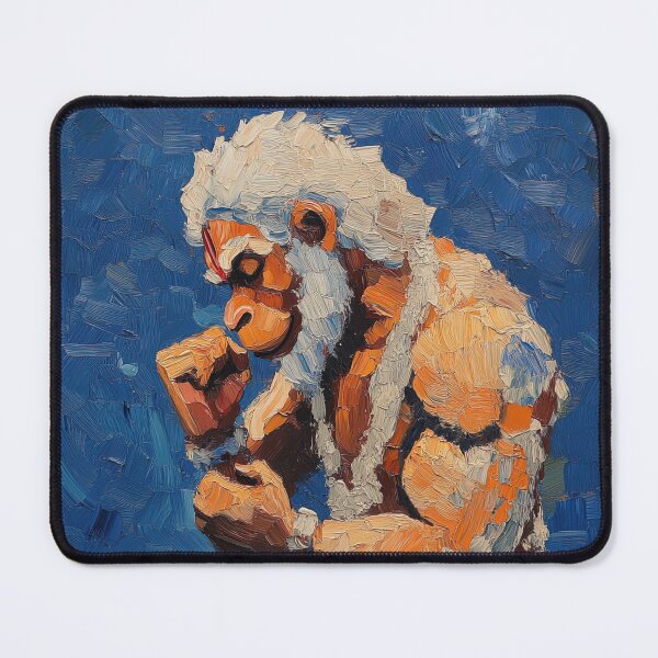 Item preview, Hanuman | Post-impressionist painting style designed and sold by ComicsFactory.