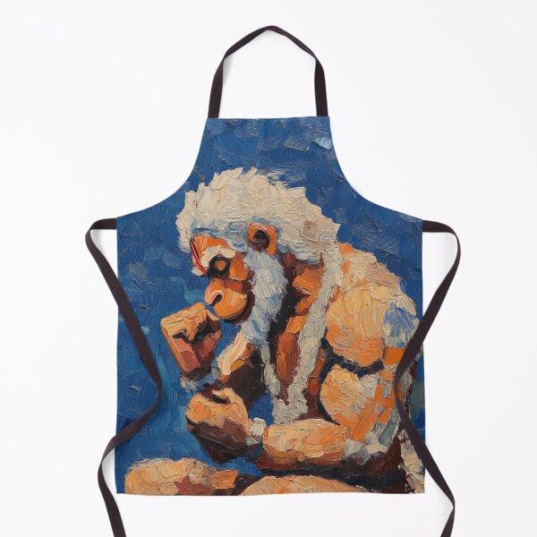 Item preview, Hanuman | Post-impressionist painting style designed and sold by ComicsFactory.
