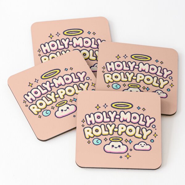 Item preview, Holy-Moly Poly-Poly Happy Clouds designed and sold by Living Warrior Designs.