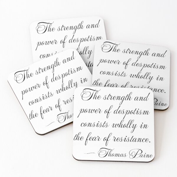 Item preview, The strength and power of despotism consist wholly in the fear of resistance designed and sold by SMSartstudios.