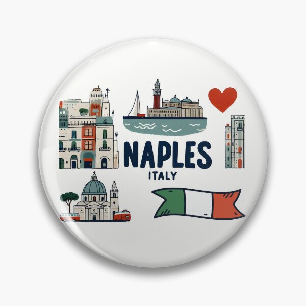 Item preview, Naples Italy designed and sold by WanderlustCoCo.