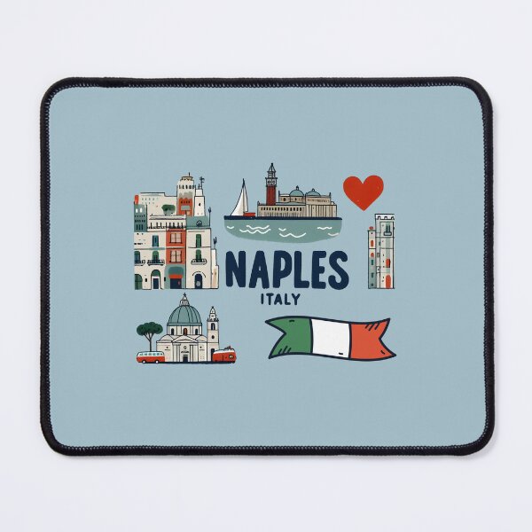 Item preview, Naples Italy designed and sold by WanderlustCoCo.